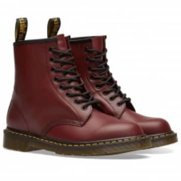 Microbe sofa Intimidatie Dr. Martens 1460 Cherry Red Smooth Boots | ModeSens