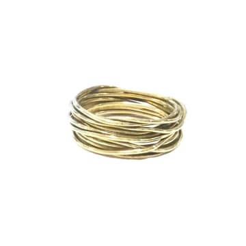 Urbiana Stacked Ring In Gold