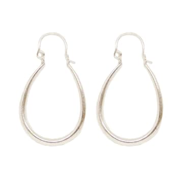 Urbiana Classic Teardrop Earrings In Metallic