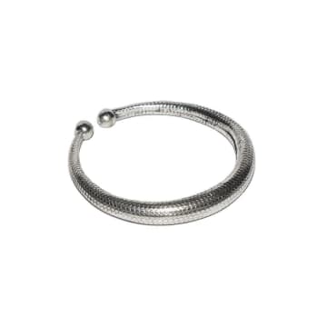 Urbiana Classic Snakeskin Bracelet In Metallic