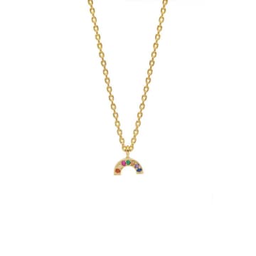 Lark London Mini Rainbow Necklace