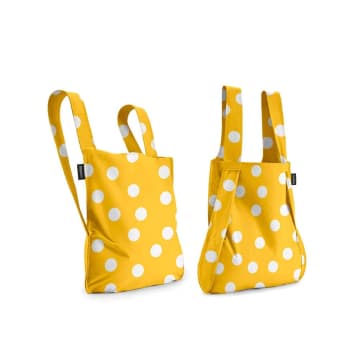Notabag Shopper Backpack – Golden Dots In Yellow