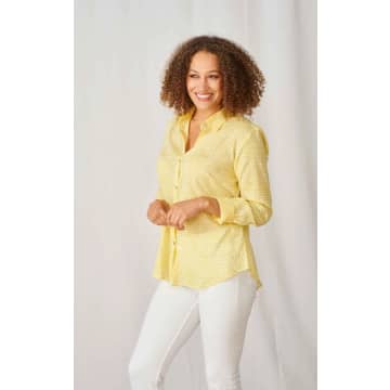 Luella Antigua Indian Cotton Shirt Lemon