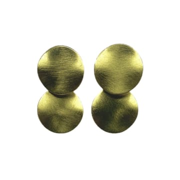 Hakel Gold-l-bathed Earrings