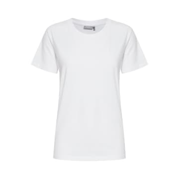 Fransa White Basic T-shirt