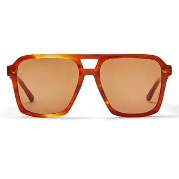 Hot Futures Tan Hustler Eco Caramel Sunglasses In Neutrals