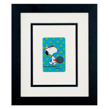 Vintage Playing Cards Snoopy Playing Tennis