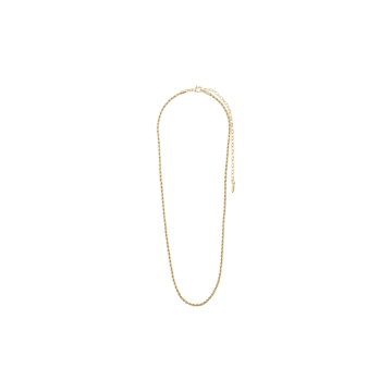 Pilgrim Pam Robe Chain Necklace In Gold