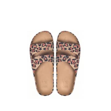 Cacatoes Amazonian Leopard Print Sandals In Animal Print