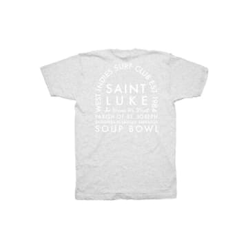 Saint Luke West Indies Grey Marl T-shirt