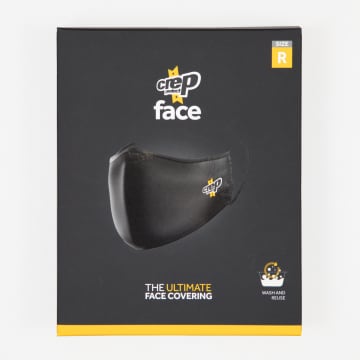 Crep Protect Black Reusable Face Mask Covering