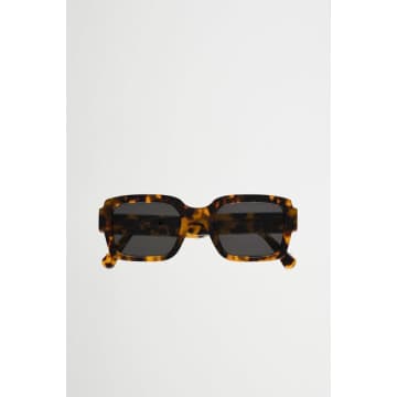 Monokel Eyewear Apollo Havana Sunglasses In Grey
