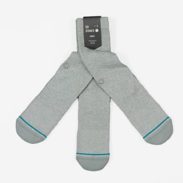 Stance Grey Icon 3 Pack Socks