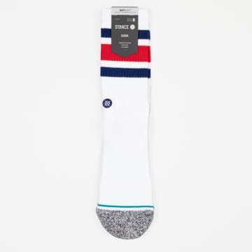 Stance Boyd Cotton Blend Combed Socks In White