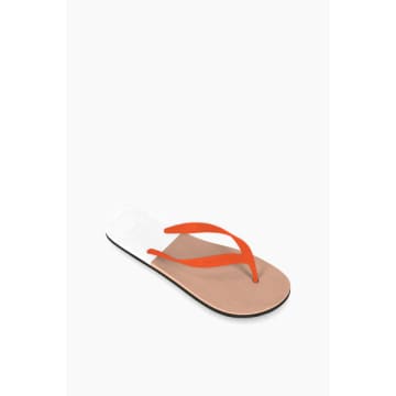 Ecoalf Bicolalf Flip Flops In Orange