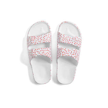 Freedom Moses Slippers Love 2.0 White