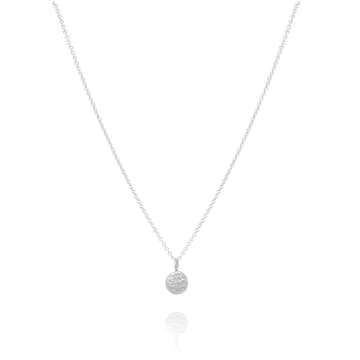 Épanoui Stars Align Radiance Necklace Sterling Silver In Metallic
