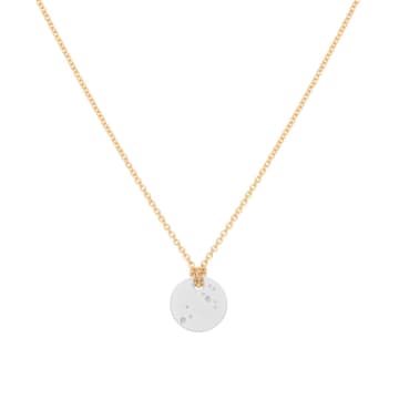 Épanoui Leo Constellation Necklace In Gold
