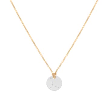 Épanoui Cancer Constellation Necklace In Gold