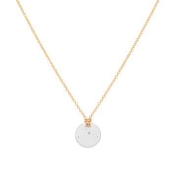 Épanoui Aries Constellation Necklace In Gold