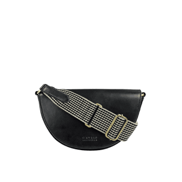 O My Bag Laura Black Classic Leather Bag