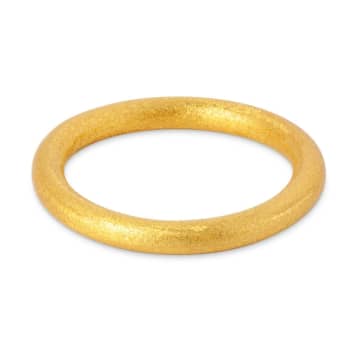 Lulu Copenhagen Color Ring Brushed Gold Plated Ring