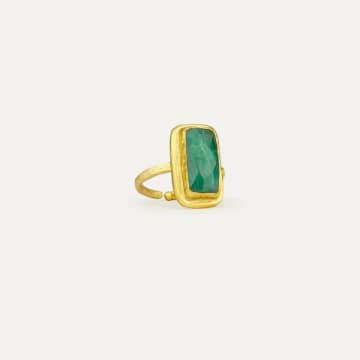Ottoman Hands Noa Emerald Cocktail Ring
