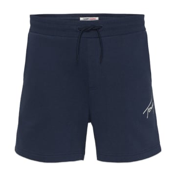 Tommy Hilfiger Jeans Signature Jogger Shorts In Blue