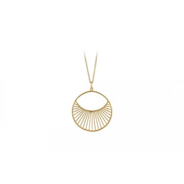 Pernille Corydon Daylight Necklace In Gold, Short