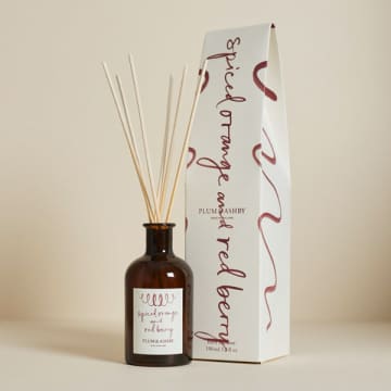 Plum & Ashby Spiced Orange & Red Berry Diffuser In Brown