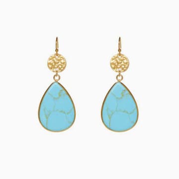 Ashiana | Mimosa Earrings | Turquoise In Blue