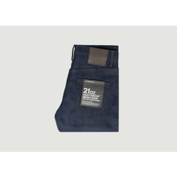 The Unbranded Brand Ub621 Relaxed Tapered 21oz Indigo Selvedge Jeans