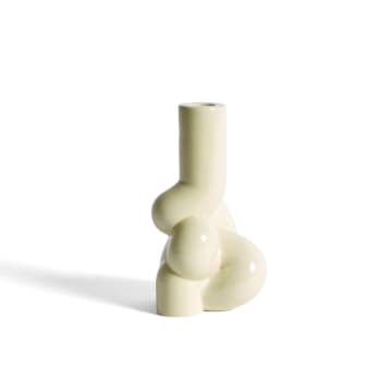 Hay W S Soft Candleholder Soft Yellow
