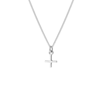 Renné Jewellery Curb Chain With Mini Cross