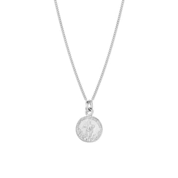 Renné Jewellery Curb Chain With Saint Teresa