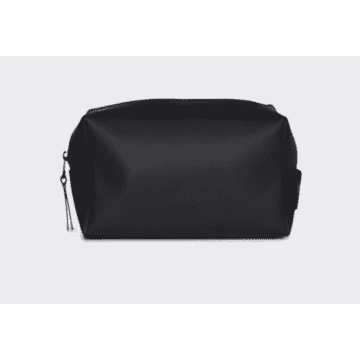Rains Black Wash Bag Large 15590