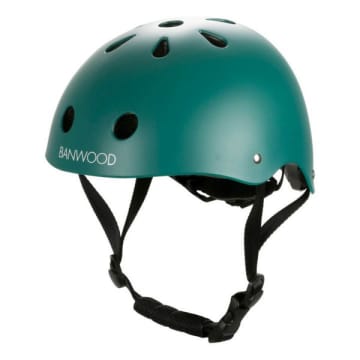Banwood Bicycle Helmet Dark Green