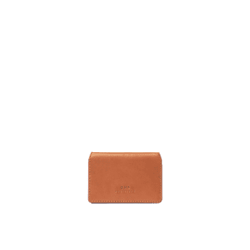 O My Bag Cassie's Cognac Classic Leather Cardcase