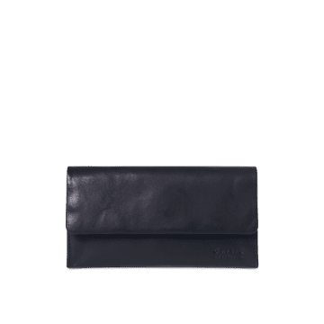 O My Bag Pau's Black Stromboli Leather Pouch Wallet