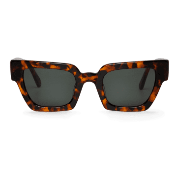 Mr Boho Cheetah Tortoise Frelard Sunglasses With Classical Lenses