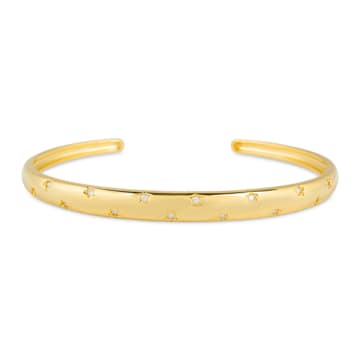 Manufacturedculture Starry Night Bangle In Gold