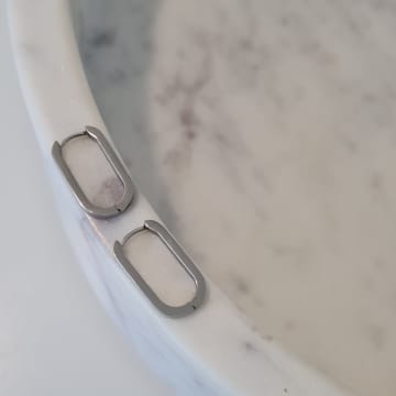 Golden Ivy Senna Silver Earrings In Metallic