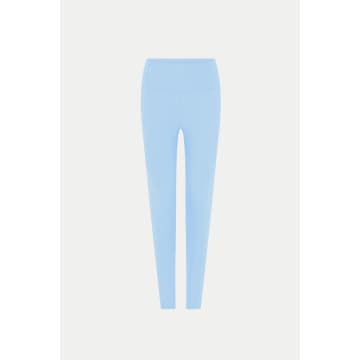 Girlfriend Collective Droplet Compressive High-rise Legging In Cerulean