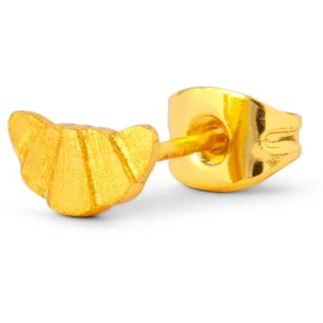 Lulu Copenhagen Gold Gold Plated Croissant Ear Stud