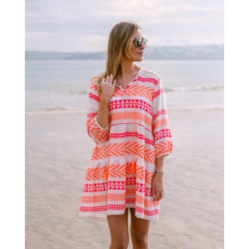The Aloft Shop Betty Beach Dress Pink