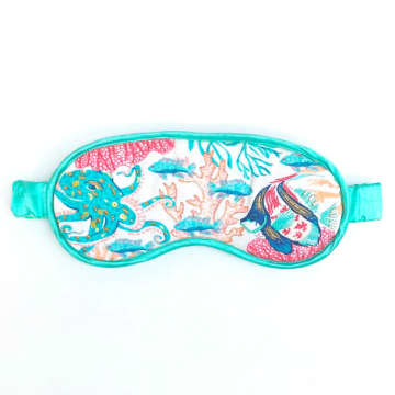 House Of Disaster Coral Sea Eye Mask In Pink