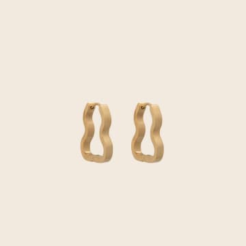 A Weathered Penny Arya Hoops | Gold