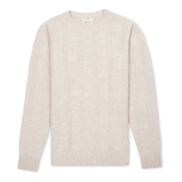 Burrows And Hare Seed Stitch Jumper