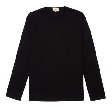 Burrows And Hare Black Long Sleeve T Shirt