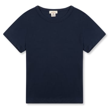 Burrows  &  Hare Women’s Navy T Shirt In Blue
